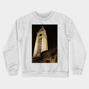 Sacre Coeur At Night - 2 © Crewneck Sweatshirt